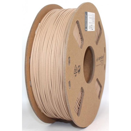 Filament PLA, 1.75mm, 1kg, Houtkleur Naturel, Gembird Filament PLA, 1.75mm, 1kg, Houtkleur Naturel, Gembird