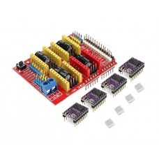 Arduino CNC-Shield + 4 x DRV8825 Driver