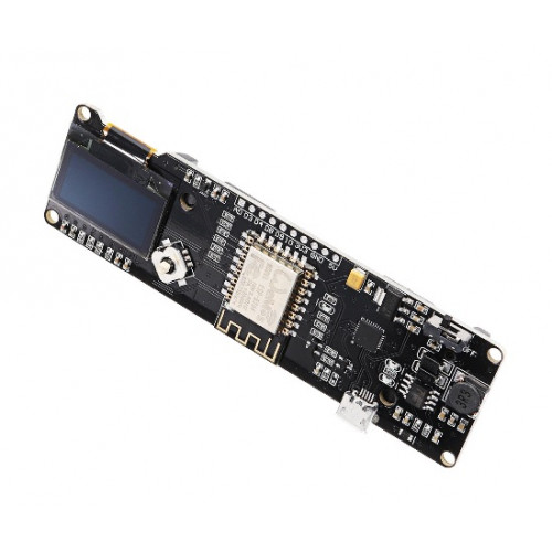 ESP-Wroom-02 ESP8266+0,96inch OLED+18650 Batterijhouder