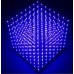 Bouwkit LED-Cube 8x8x8 Blauw