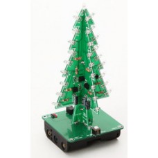  Bouwkit Kerstboom - 3 kleuren LED's 