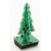  Bouwkit Kerstboom - 3 kleuren LED's 