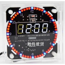 Bouwkit Klok Roterende LED's