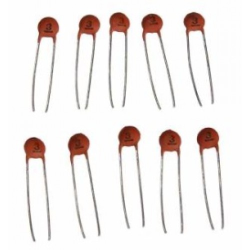 Assortiment Keramische Schijfcondensatoren - 300 stuks (2 pF - 100 nF)