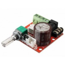 Geluidsversterker, Mini, 2x10W, Klasse D - PAM8610