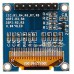 OLED Display 0,96 inch 128x64 Blauw/Geel I2C/SPI