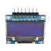 OLED Display 0,96 inch 128x64 Blauw/Geel I2C/SPI