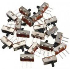 Schuifschakelaar SS12D00G3 (1P2T) 20 stuks