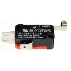 Microswitch met rolhefboom, 2 stuks
