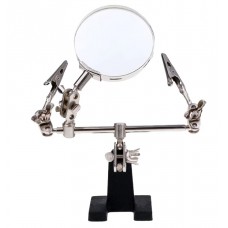 Derdehandje met vergrootglas