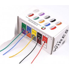 Aansluitdraad 5 kleuren 5x5 meter 22AWG