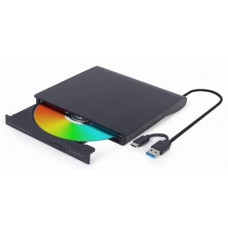 DVD-Rewriter Extern USB C en A Gembird DVD-USB-031