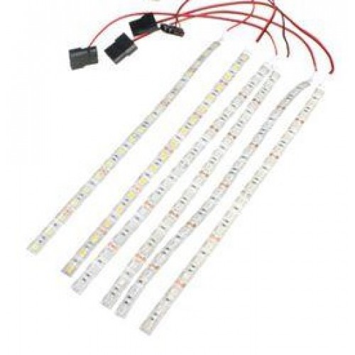 LED Strip 30 CM - 18 x LED Rood