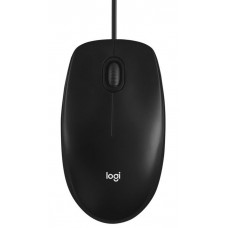 Logitech M100, Bedrade Muis Zwart