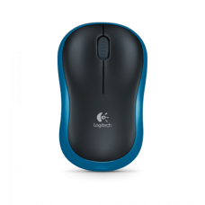 Logitech M185 Blauw, Draadloze muis