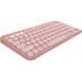Toetsenbord Logitech Pebble Keys 2 K380S Draadloos Roze
