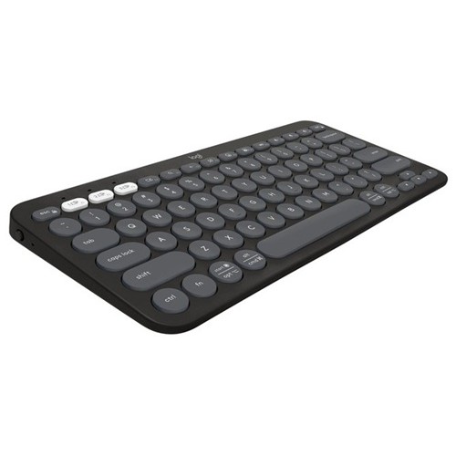 Toetsenbord Logitech Pebble Keys 2 K380S Draadloos Zwart Toetsenbord Logitech Pebble Keys 2 K380S Draadloos Zwart
