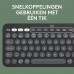Toetsenbord Logitech Pebble Keys 2 K380S Draadloos Zwart Toetsenbord Logitech Pebble Keys 2 K380S Draadloos Zwart
