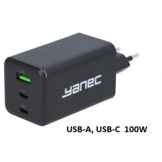 USB-C Laadstekker Yanec YSA008 100W