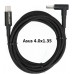 Laadkabel USB-C - 4.0x1.35mm 1,8M Yanec YCA008