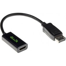 Verloopkabel Displayport M naar HDMI F